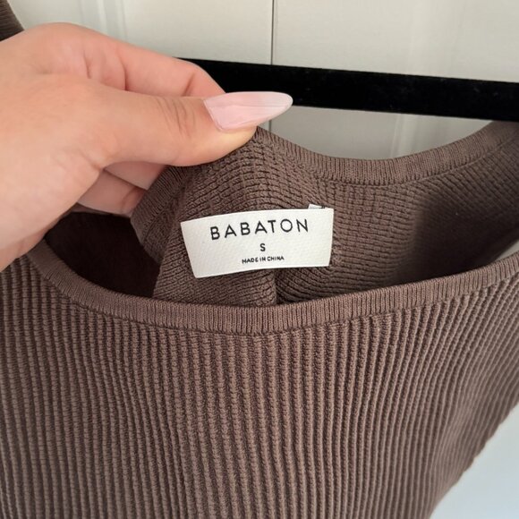 Aritzia Babaton Sculpt knit tank tops - Picture 2 of 4